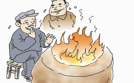 農村取暖方式